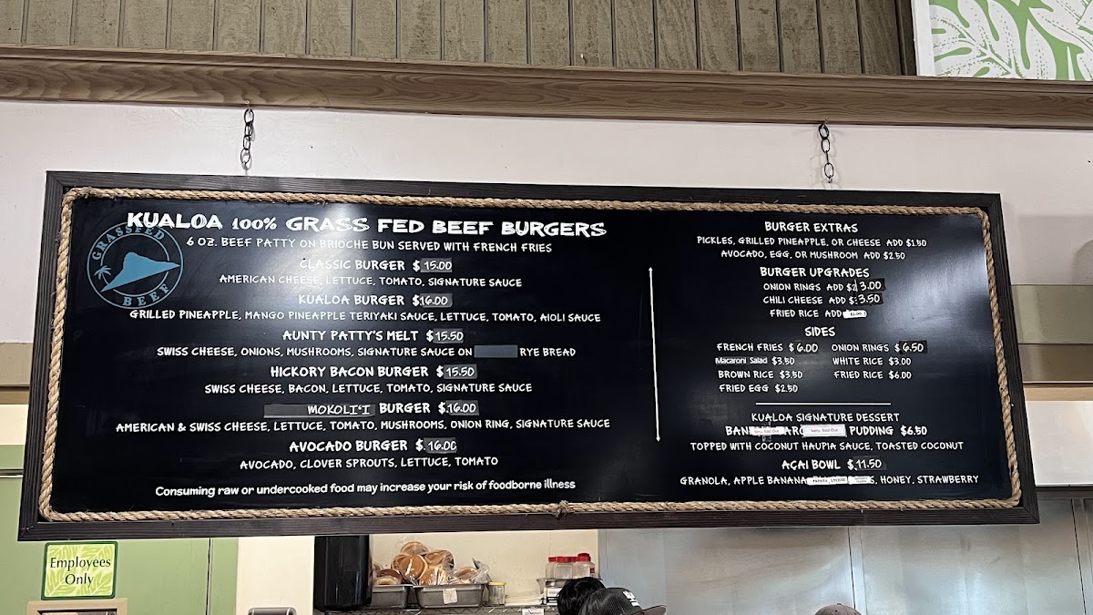 Menu Aunty Pat's Cafe & Grill-8